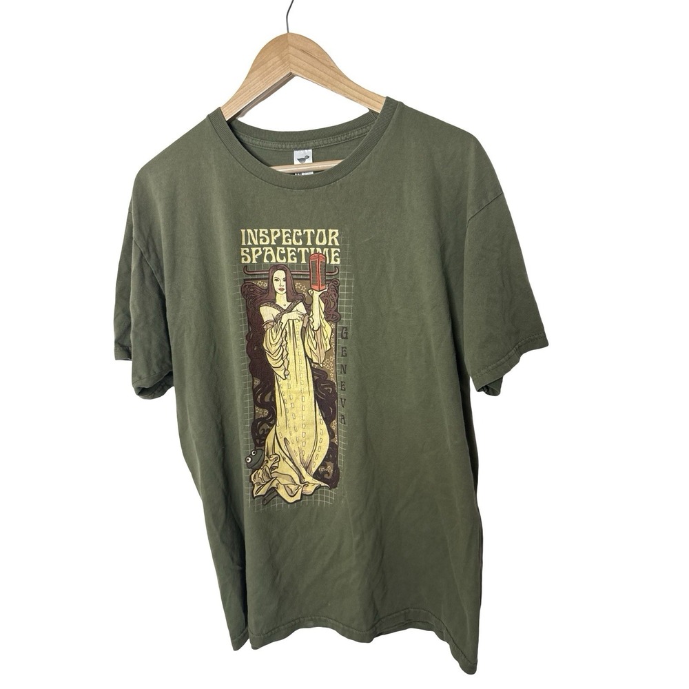 Inspector Spacetime T Shirt Women's Size L tee fury graphic